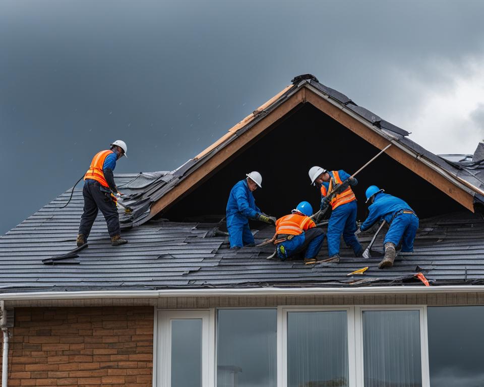 Hiring storm damage restoration pros