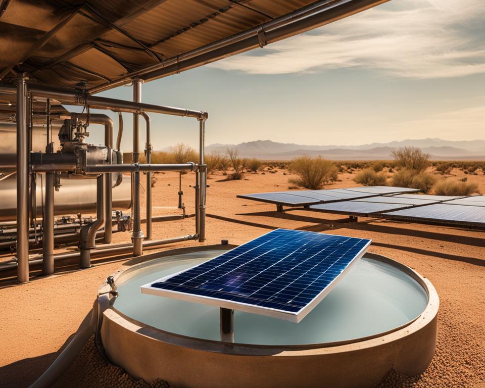 solar-powered water filtration