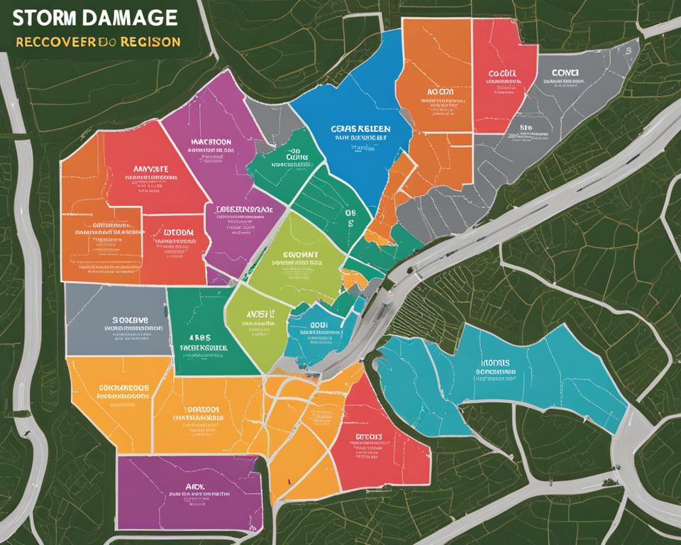 storm damage recovery cost by location