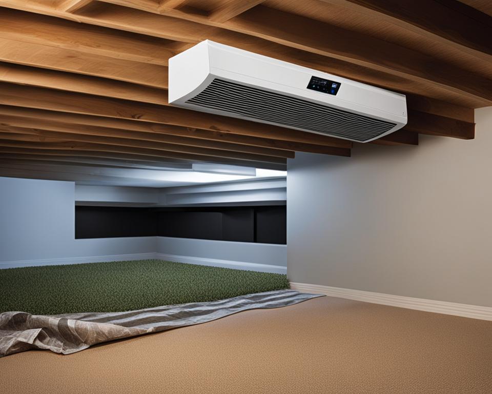 Dual Action: Crawl Space Dehumidifiers with Air Filtering Capabilities