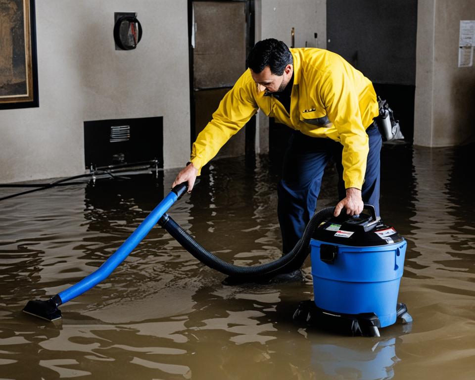 emergency water damage restoration