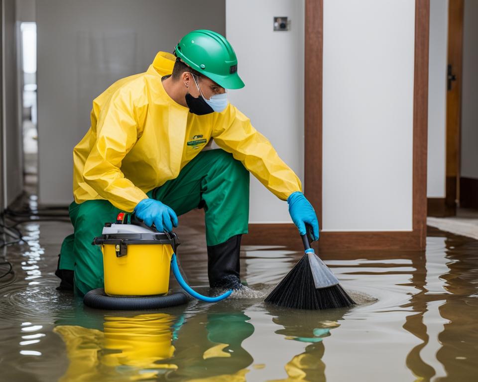 water damage restoration company